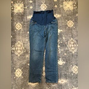 Indigo Blue Skinny Maternity Jeans